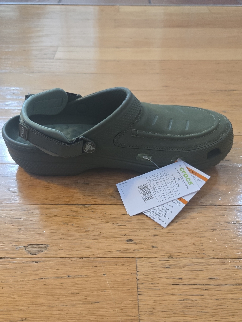 Crocs Yukon Vista II Lite Ride Men's Size 10 Army Green #207689-309